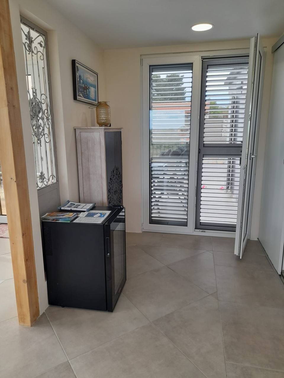 Dining area with window