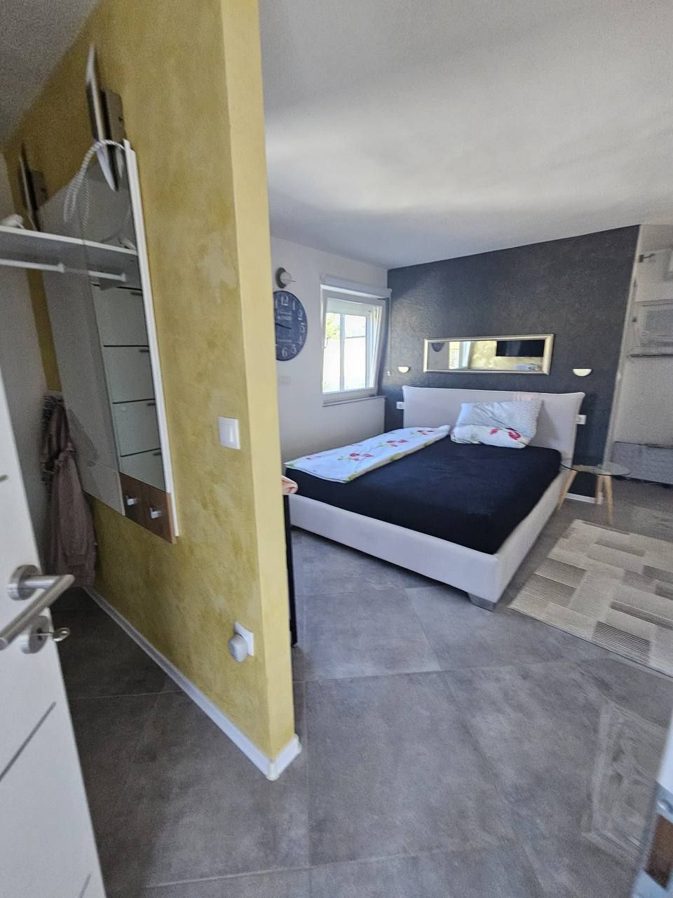 Bedroom with wardrobe