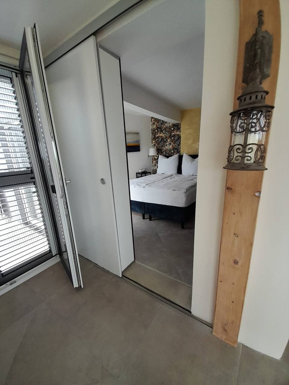 View into the bedroom